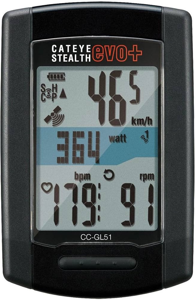 STEALTH50 GPS スピードセンサー Amazon | キャットアイ(CAT EYE) ステルス50 [CC-GL50] GPS ANT+